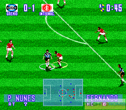 Futebol Brasileiro 96 Super Nintendo Snes