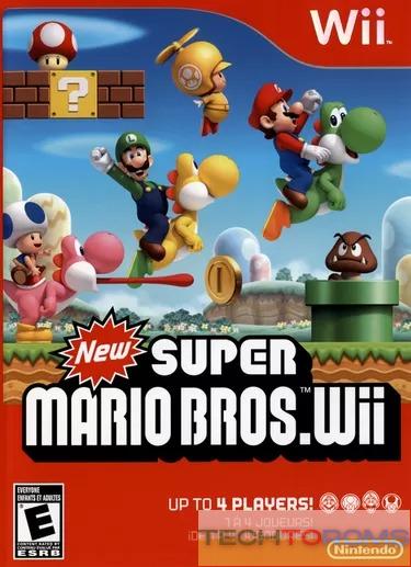 rifle taza Fundador New Super Mario Bros Wii ROM - Download game Nintendo Wii