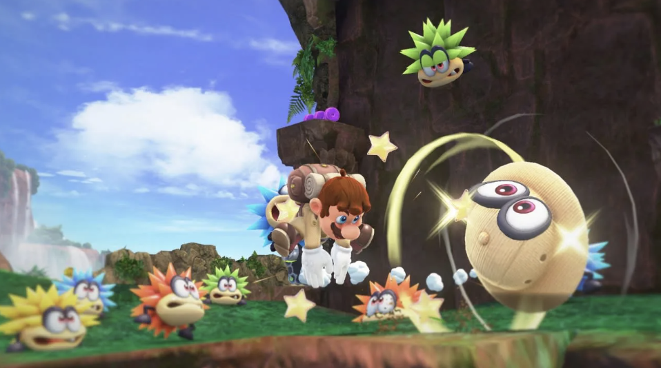 Captura de tela de Super Mario Odyssey