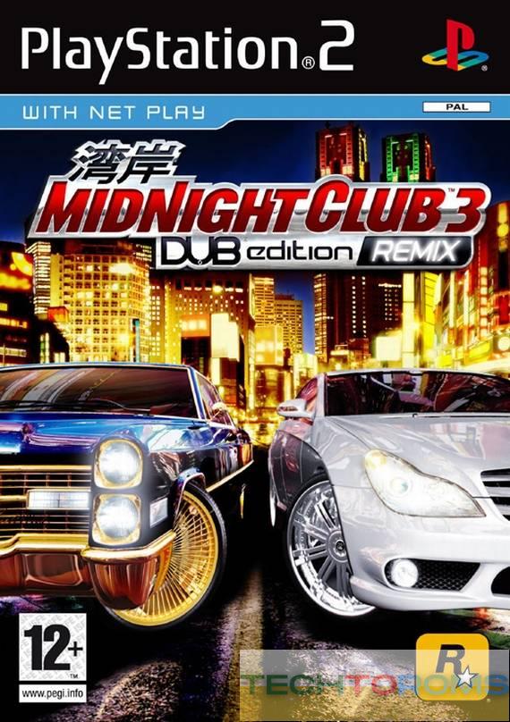 Midnight Club 3: DUB Edition Remix ROM PS2 - PlayStation 2