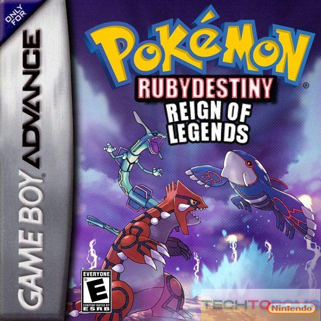 Pokemon Ruby Destiny Reign of Legends