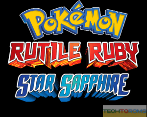Pokémon Rutile Ruby and Star Sapphire