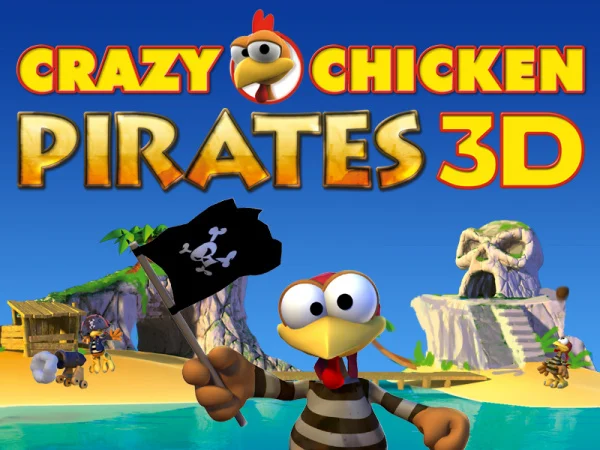 Crazy Chicken: Pirates 3D