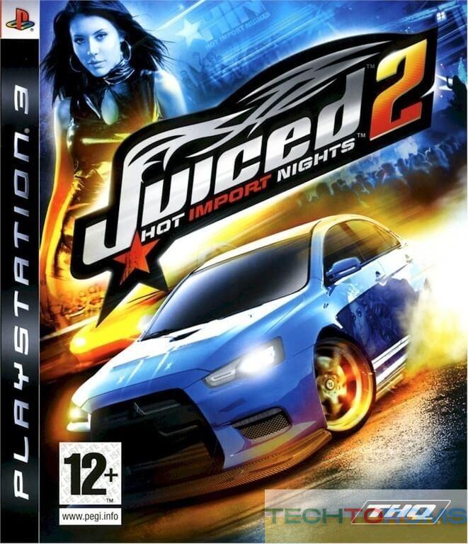 Juiced 2 Hot Import Nights ROM For PS3