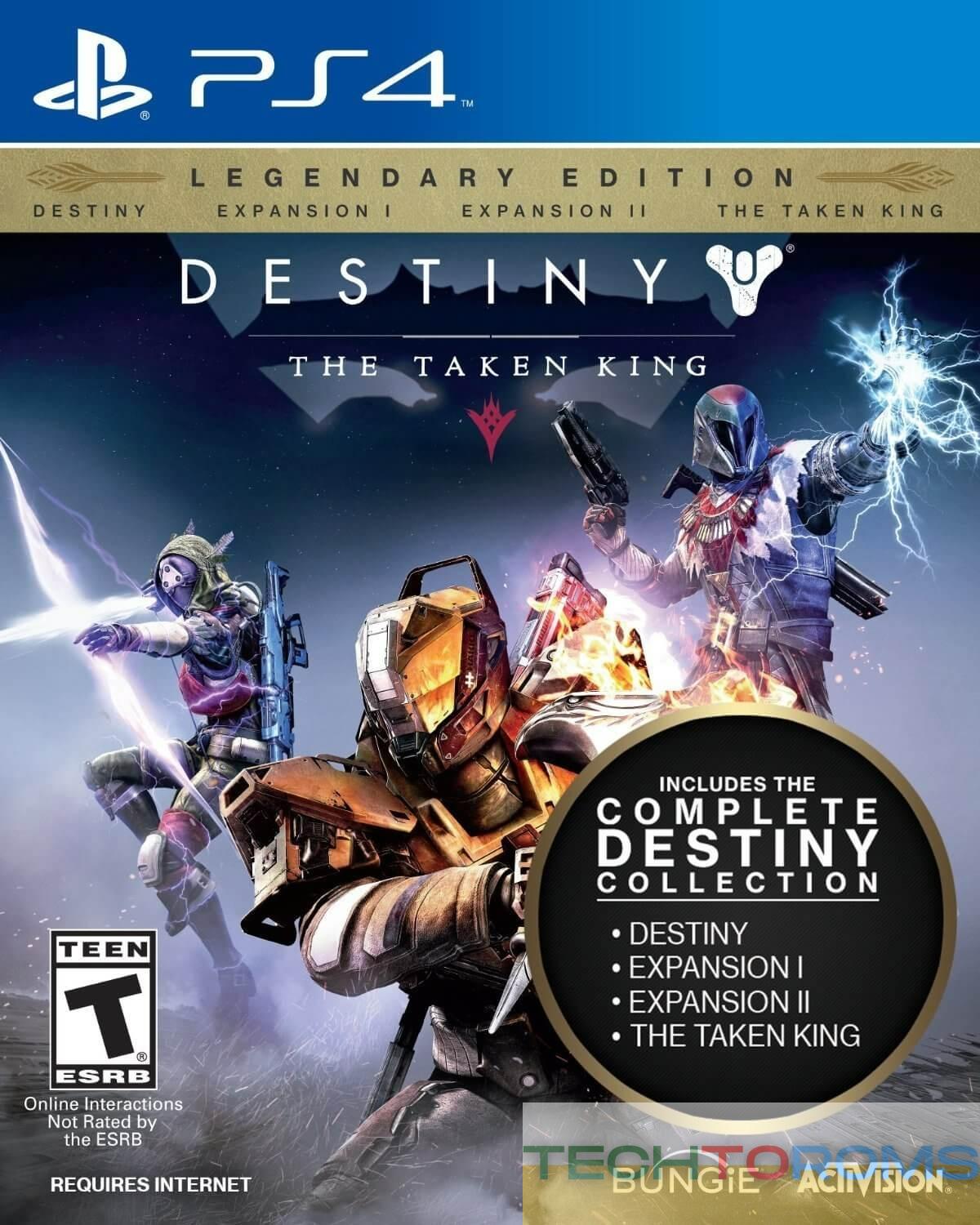 Destiny: The Taken King ROM PS4 - Playstation 4 | Play Now